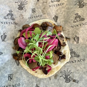 Nixtaco - Grilled Mushrooms - Mexican Near Me - Roseville, California