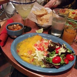 Green Chile Chicken Enchiladas