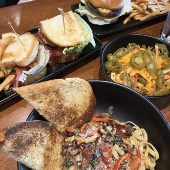 Toast  Downey - Blast Sandwich with chicken, Classic burger, and Carbonara Pasta - Breakfast & Brunch Near Me - Downey, California