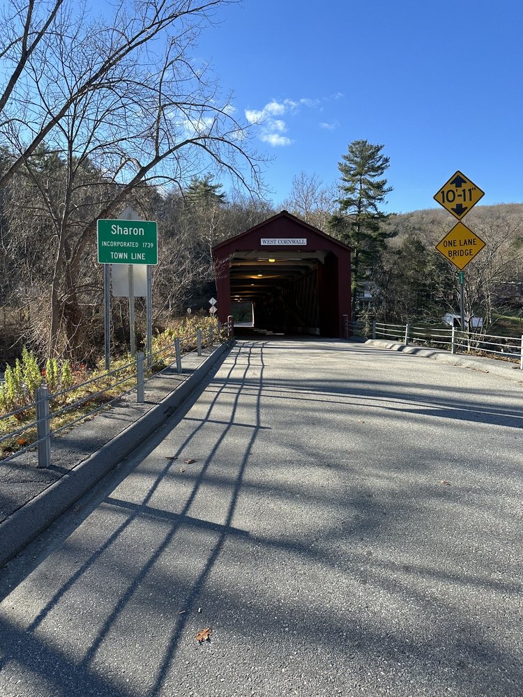 WEST CORNWALL COVERED BRIDGE Landmarks & Historical Buildings at