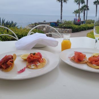 Las Brisas - Salmon tostadas - Mexican Near Me - Laguna Beach, California Las Brisas - Salmon tostadas - Mexican Near Me - Laguna Beach, California