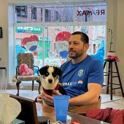 The Capri Dessecker Team - RE/MAX One Realty - The Capri Dessecker Team office dog, Daphne!