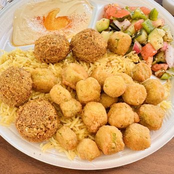 Leyla's Mediterranean Cafe - Vegetarian Plate - Mediterranean Near Me - Cedar Park, Texas Leyla's Mediterranean Cafe - Vegetarian Plate - Mediterranean Near Me - Cedar Park, Texas