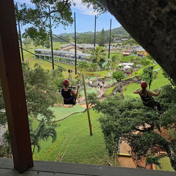 Bay View Mini-Putt & Zipline - Away they go! - Mini Golf Near Me - Kaneohe, Hawaii Bay View Mini-Putt & Zipline - Away they go! - Mini Golf Near Me - Kaneohe, Hawaii