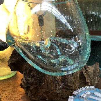 Kai Ku Hale - Melted candle holder, draped over wood. A beautiful surprise $79. - Arts & Crafts Near Me - Haleiwa, Hawaii Kai Ku Hale - Melted candle holder, draped over wood. A beautiful surprise $79. - Arts & Crafts Near Me - Haleiwa, Hawaii