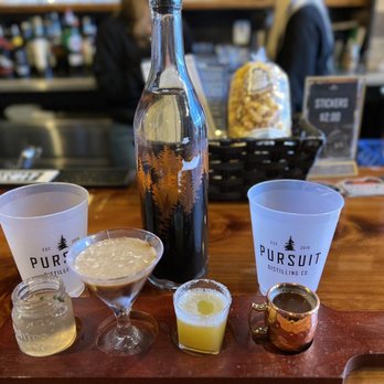 Pursuit Distilling - Mini cocktails - Distilleries Near Me - Enumclaw, Washington Pursuit Distilling - Mini cocktails - Distilleries Near Me - Enumclaw, Washington