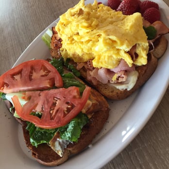 Root 31 - Egg sandwich on multigrain bread with ham, cheese, lettuce, tomato and mayo. - Cafes Near Me - Rochester, New York Root 31 - Egg sandwich on multigrain bread with ham, cheese, lettuce, tomato and mayo. - Cafes Near Me - Rochester, New York