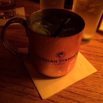 Brazen Head - Moscow Mule in Russian Standard tin cup. - Steakhouses Near Me - San Francisco, California