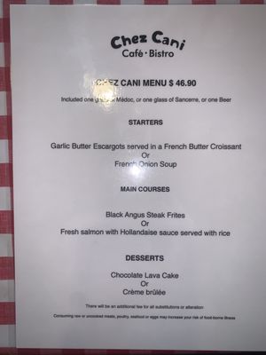 Menu photo 8 ChezCani Melbourne, FL Menu photo 8 ChezCani Melbourne, FL