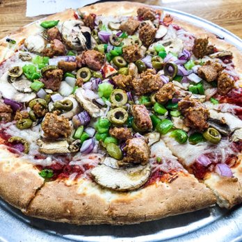 Pizza Classics - Medium vegan supreme pizza - Pizza Near Me - San Antonio, Texas