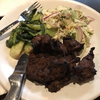Not Your Average Joe's - Reston - Marinated Sirloin Tips (this is medium? My jaw hurts!) - New American Near Me - Reston, Virginia Not Your Average Joe's - Reston - Marinated Sirloin Tips (this is medium? My jaw hurts!) - New American Near Me - Reston, Virginia
