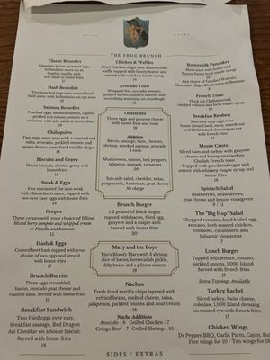 Menu photo 1 The Frog Sheffield, MA