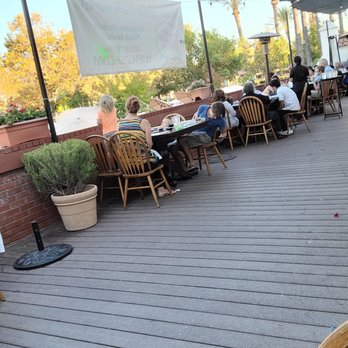 The Old Spaghetti Factory - Upper outdoor seating - Italian Near Me - Fullerton, California