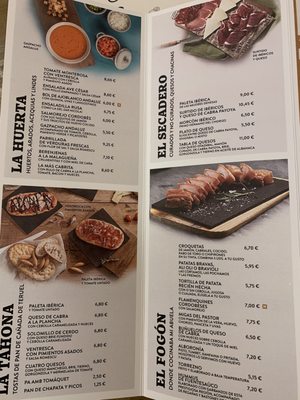 Menu photo 1 Cañas y Tapas Madrid, M