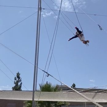 SwingIt Trapeze - Practicing my set straddle! Close to catching it.... - Specialty Schools Near Me - Anaheim, California SwingIt Trapeze - Practicing my set straddle! Close to catching it.... - Specialty Schools Near Me - Anaheim, California