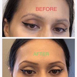 S & S Eyebrow Threading - My Before & After Going to S & S