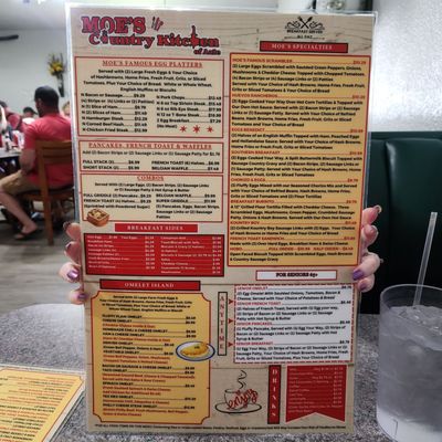 Menu photo 1 Moe’s Country Kitchen Fort Worth, TX Menu photo 1 Moe’s Country Kitchen Fort Worth, TX