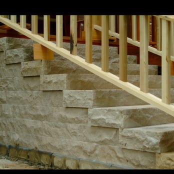 French Mill Stone - Pitch faced limestone steps - Building Supplies Near Me - Athens, Alabama French Mill Stone - Pitch faced limestone steps - Building Supplies Near Me - Athens, Alabama