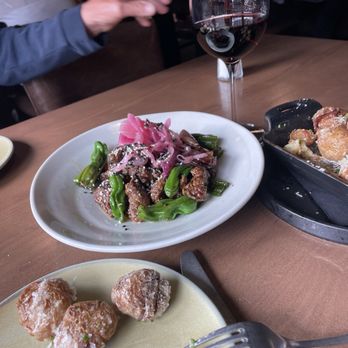 Brazen - Ginger beef, Parmesan potatoes! - Canadian (New) Near Me - Banff, Alberta