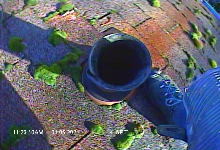 Slide of Sewer Inspector