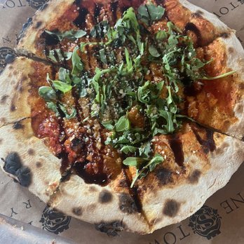 Stone Tower Winery - Arugula and Red Pepper Pizza - Wineries Near Me - Leesburg, Virginia