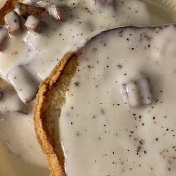 Skillet's Restaurant - Biscuit w/ sausage gravy - Burgers Near Me - Del Rio, Texas