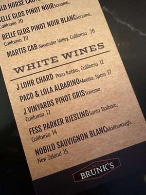 Menu photo 5 Brunk's Steakhouse Norco, CA Menu photo 5 Brunk's Steakhouse Norco, CA