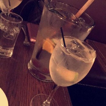 Bar Frites - White sangria pitcher - French Near Me - Greenvale, New York