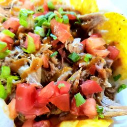 The Thirsty Pig Food Truck - Pig nachos and fries are so good!