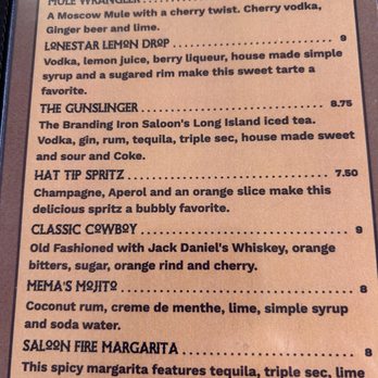 Branding Iron Saloon - Steakhouses Near Me - Murphys, California