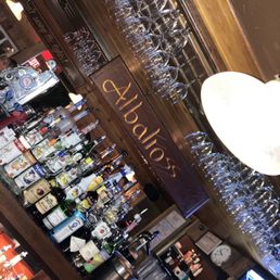 a view of a bar