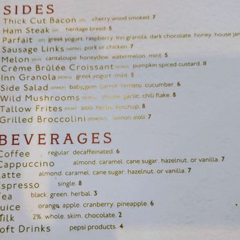 Clara's Table - Sunday brunch menu - Sports Bars Near Me - Dearborn, Michigan