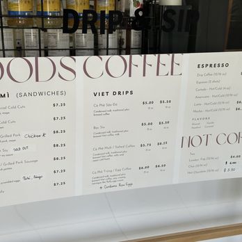 Drip & Sip - Menu - Coffee & Tea Near Me - Tukwila, Washington