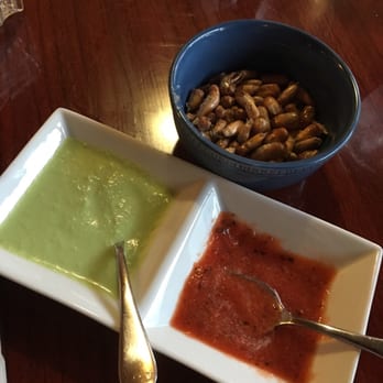 Oh Ceviche - Their two spicy sauces with the most amazing and addicting maize as a table appetizer! - Peruvian Near Me - Davie, Florida Oh Ceviche - Their two spicy sauces with the most amazing and addicting maize as a table appetizer! - Peruvian Near Me - Davie, Florida