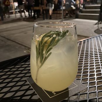 Jacob's Pickles - Rosemary Vodka Lemonade - Comfort Food Near Me - New York, New York Jacob's Pickles - Rosemary Vodka Lemonade - Comfort Food Near Me - New York, New York
