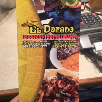 El Dorado - Menu... - Mexican Near Me - Duluth, Georgia