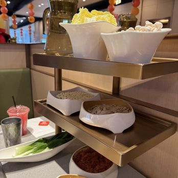 Haidilao Hotpot - Various noodle & veggie options - Hot Pot Near Me - San Diego, California Haidilao Hotpot - Various noodle & veggie options - Hot Pot Near Me - San Diego, California