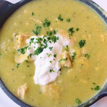 Dauphin's - Soup of the day -  Chicken & Goat cheese chowder - Seafood Near Me - Mobile, Alabama