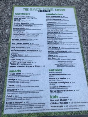 Menu photo 7 The Back Nine Tavern New Britain, CT Menu photo 7 The Back Nine Tavern New Britain, CT