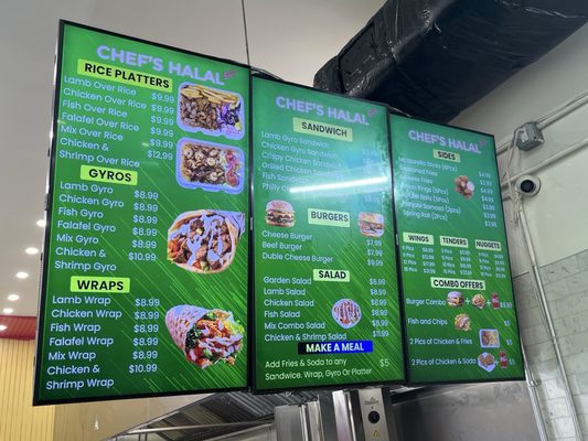 Menu photo 2 Chef's Halal Grill New York, NY Menu photo 2 Chef's Halal Grill New York, NY