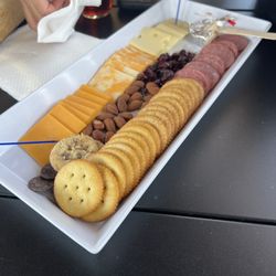 The Lumberyard Winery & Supply - Miter board. Meat/cheese/sweet tray