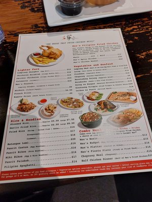Menu photo 2 Max's Restaurant - Jersey City Jersey City, NJ Menu photo 2 Max's Restaurant - Jersey City Jersey City, NJ