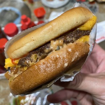 In-N-Out Burger - Double double with grilled onoins and pickles. - Burgers Near Me - Modesto, California
