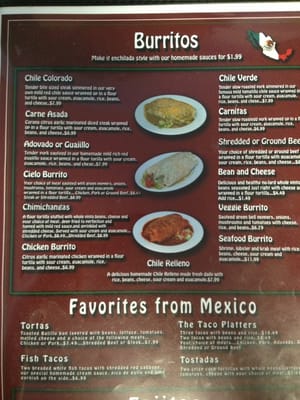 Menu photo 7 Mi Cielo Mexican Restaurant Redmond, OR