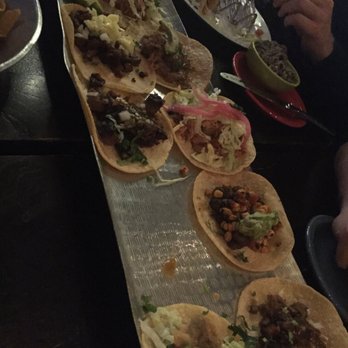 Tallboy Taco - Taco platter minus one because I got hungry! - Tacos Near Me - Chicago, Illinois Tallboy Taco - Taco platter minus one because I got hungry! - Tacos Near Me - Chicago, Illinois