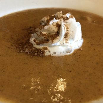 Door County Coffee - The seasonal pumpkin soup. It tastes like pumpkin pie without the crust. - Coffee & Tea Near Me - Sturgeon Bay, Wisconsin Door County Coffee - The seasonal pumpkin soup. It tastes like pumpkin pie without the crust. - Coffee & Tea Near Me - Sturgeon Bay, Wisconsin
