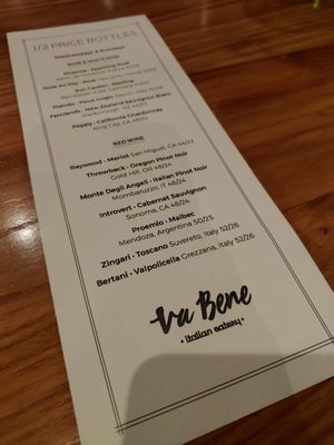 Menu photo 5 Va Bene Italian Eatery Prairie Village, KS Menu photo 5 Va Bene Italian Eatery Prairie Village, KS