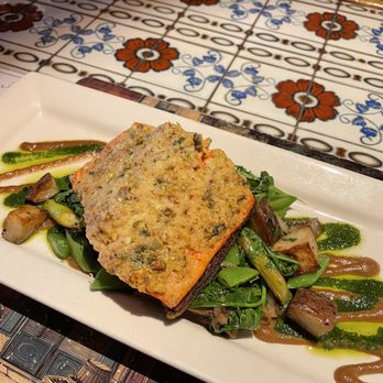 Jens' Restaurant - Sockeye Salmon special - New American Near Me - Anchorage, Alaska