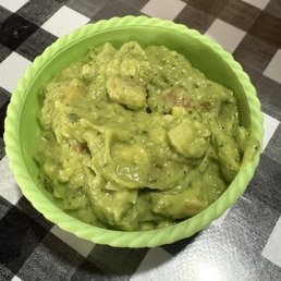 Small side of guacamole. So yummy! Small side of guacamole. So yummy!