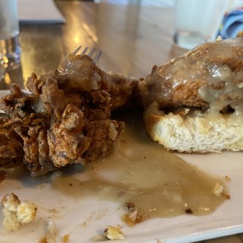 Heritage 485 - Overcooked chicken and basic biscuit - Mediterranean Near Me - Prince Frederick, Maryland